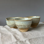 Czarki herbaciane - mame-matchachawan - komplet 3sztuk