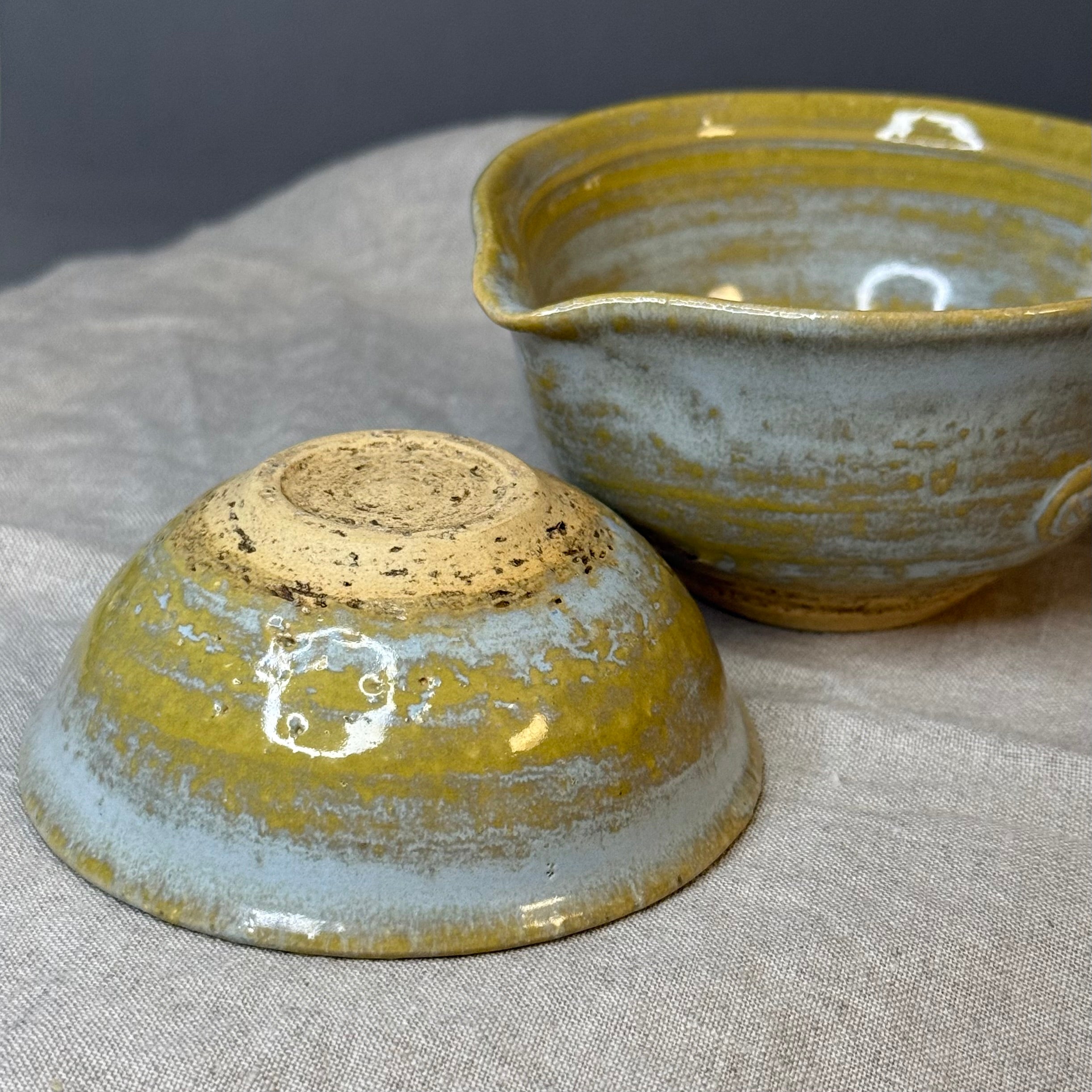 Komplet czarek do ceremonii herbaty 2 elementowy