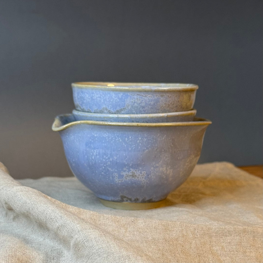 Czarki do ceremonii herbaty - chanoyu - „alabaster”