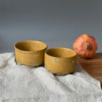 Mame-matchachawan - komplet dwóch czarek do herbaty matcha