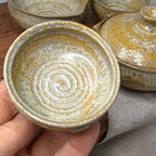 Ręcznie wykonany zestaw do herbaty japońskiej – Shiboridashi, Gaiwan i 3 czarki