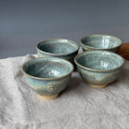 Komplet 4 czarek do ceremonii chanoyu