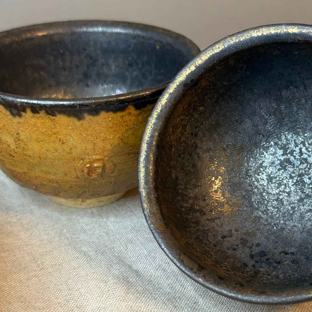 Czarki herbaciane do ceremonii chanoyu - „kuta stal”