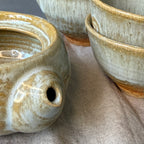 Zestaw naczyń do ceremonii parzenia herbaty 4 elementowy „Mglisty poranek”