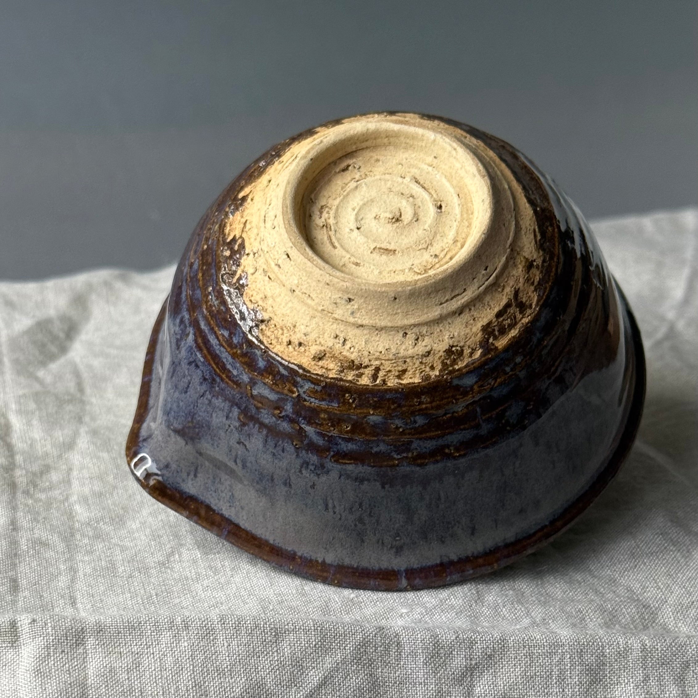 Czarki herbaciane - mame-matchachawan „torfowe jezioro” - komplet 3 elementowy