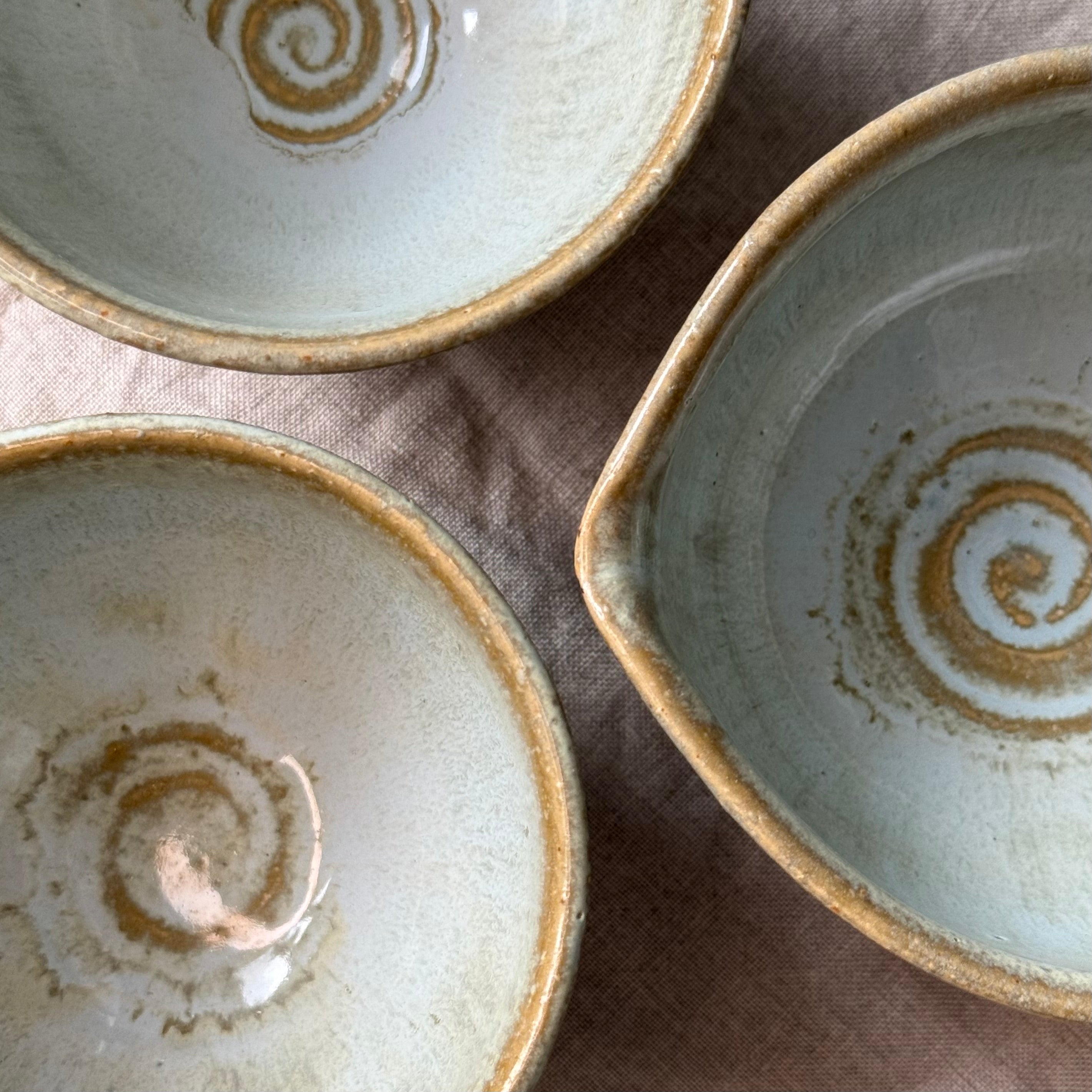 Czarki herbaciane - mame-matchachawan - komplet 3sztuk