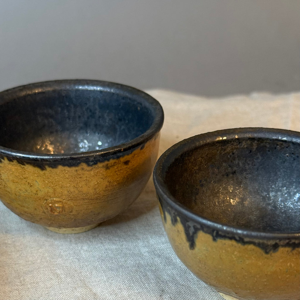 Czarki herbaciane do ceremonii chanoyu - „kuta stal”