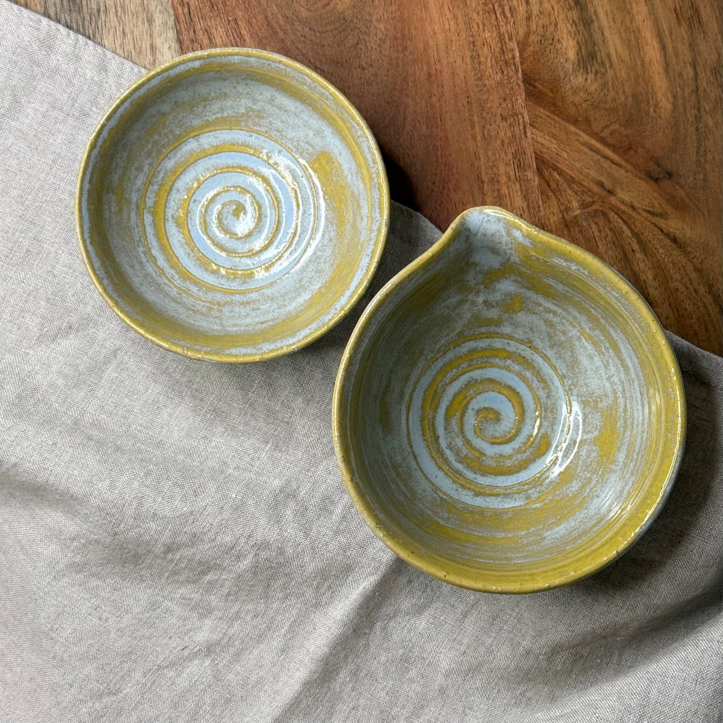 Komplet czarek do ceremonii herbaty 2 elementowy