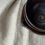 Czarki herbaciane - mame-matchachawan „torfowe jezioro” - komplet 3 elementowy