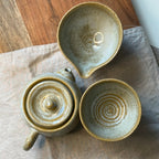 Zestaw naczyń do ceremonii parzenia herbaty 4 elementowy „Mglisty poranek”