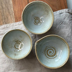 Czarki herbaciane - mame-matchachawan - komplet 3sztuk