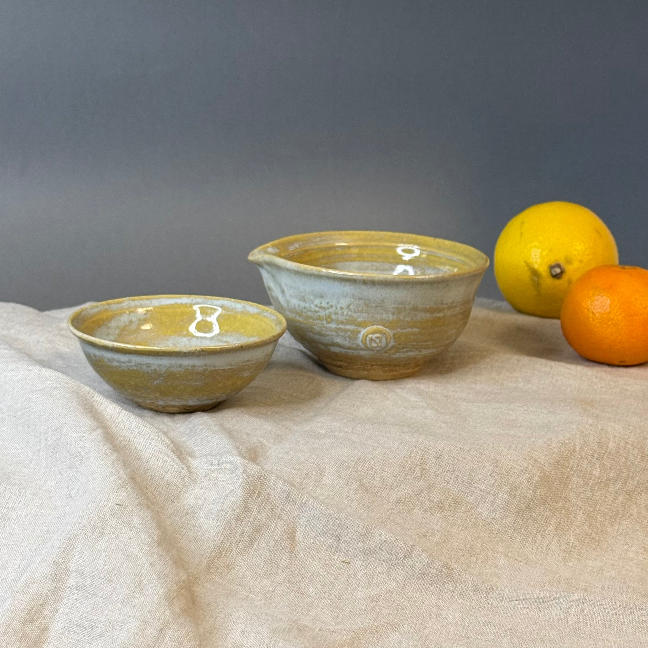 Komplet czarek do ceremonii herbaty 2 elementowy