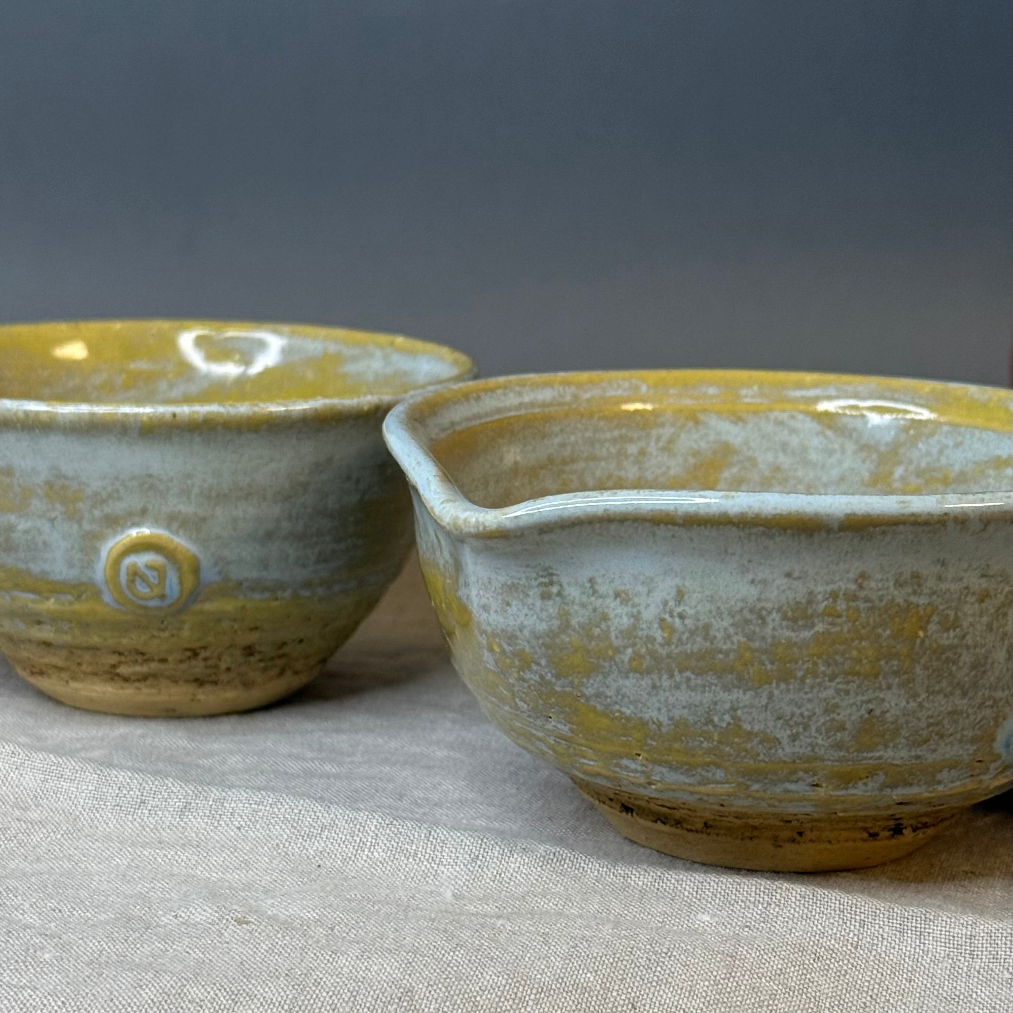 Komplet czarek do ceremonii herbaty 2 elementowy