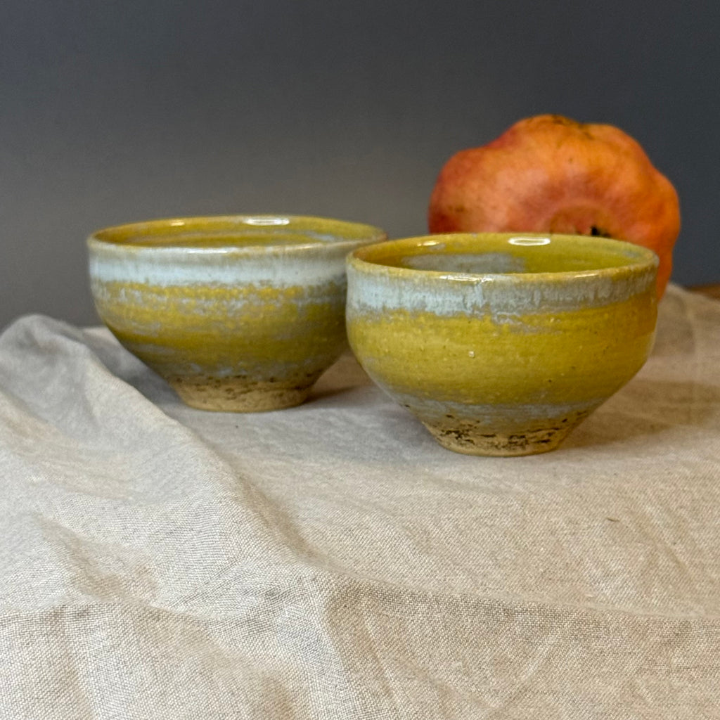 Czarki herbaciane w kształcie persymony