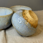 Komplet czarek herbacianych -mame-chawan - „jesienne niebo”