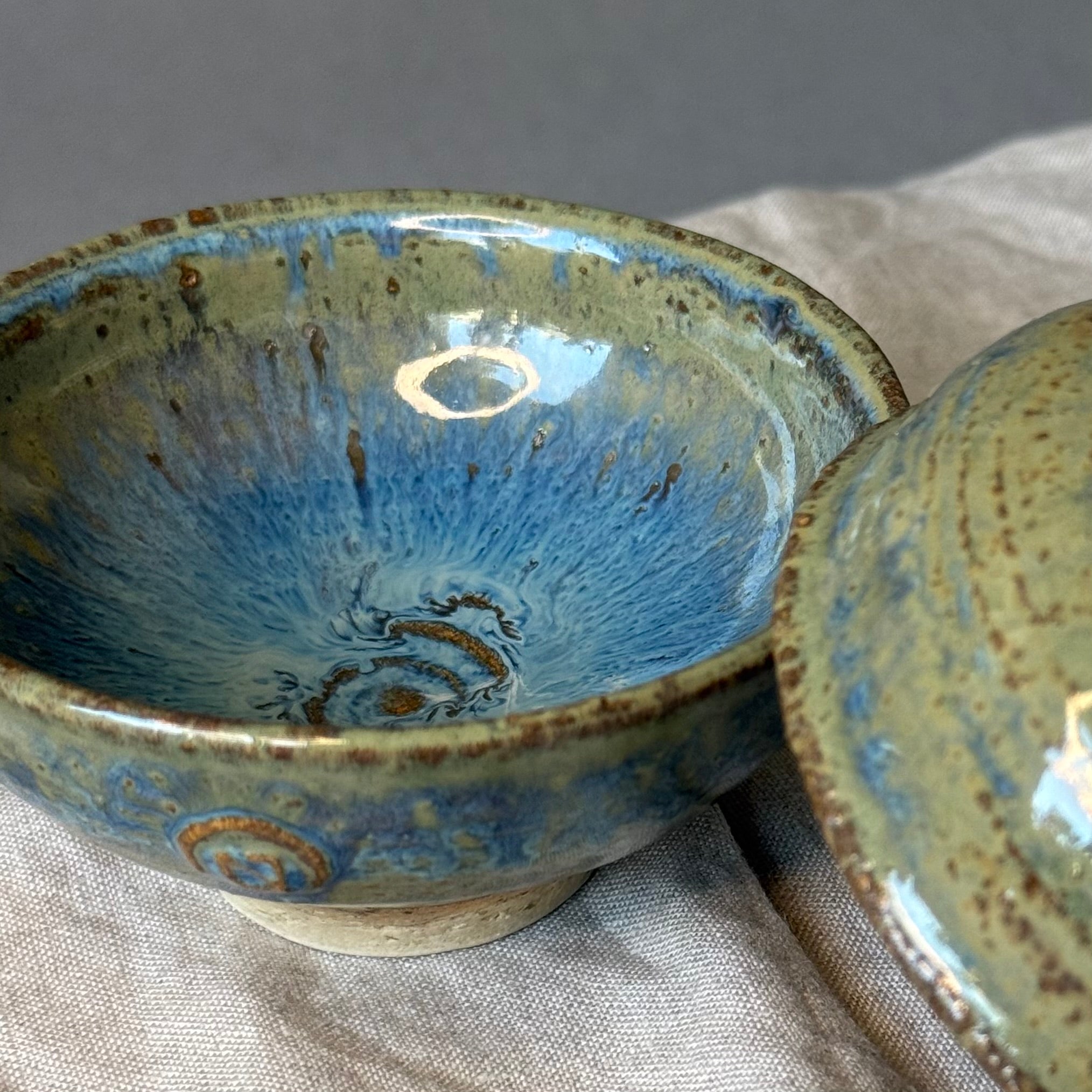 Czarki do ceremonii czarnej herbaty - komplet 2 sztuk