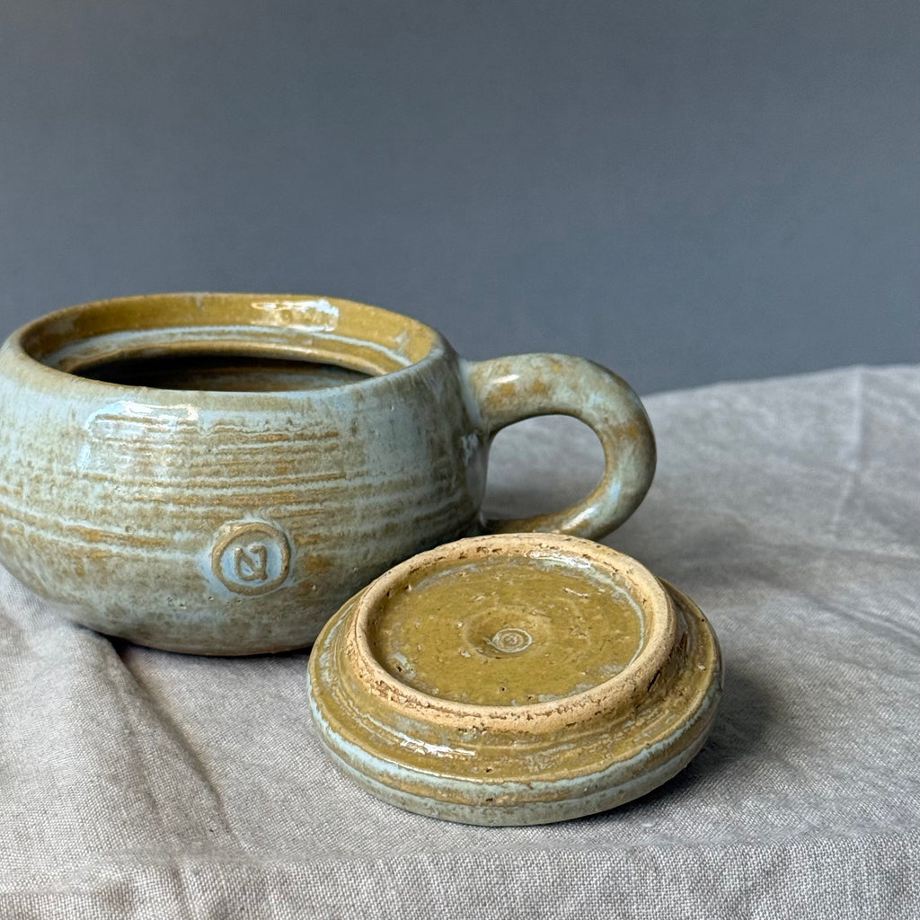 Zestaw naczyń do ceremonii parzenia herbaty 4 elementowy „Mglisty poranek”