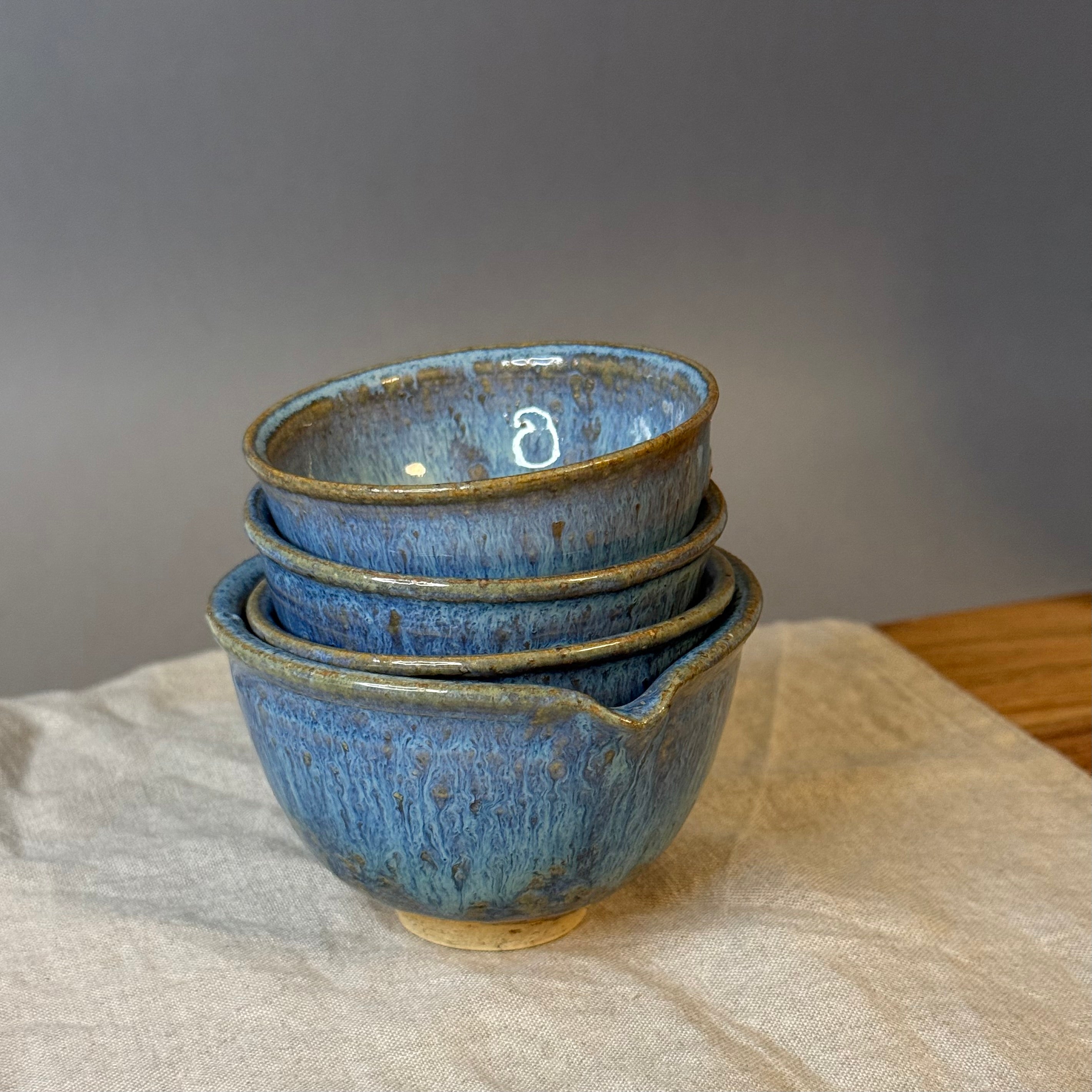 Komplet czarek do ceremonii herbaty - „tafla jeziora”