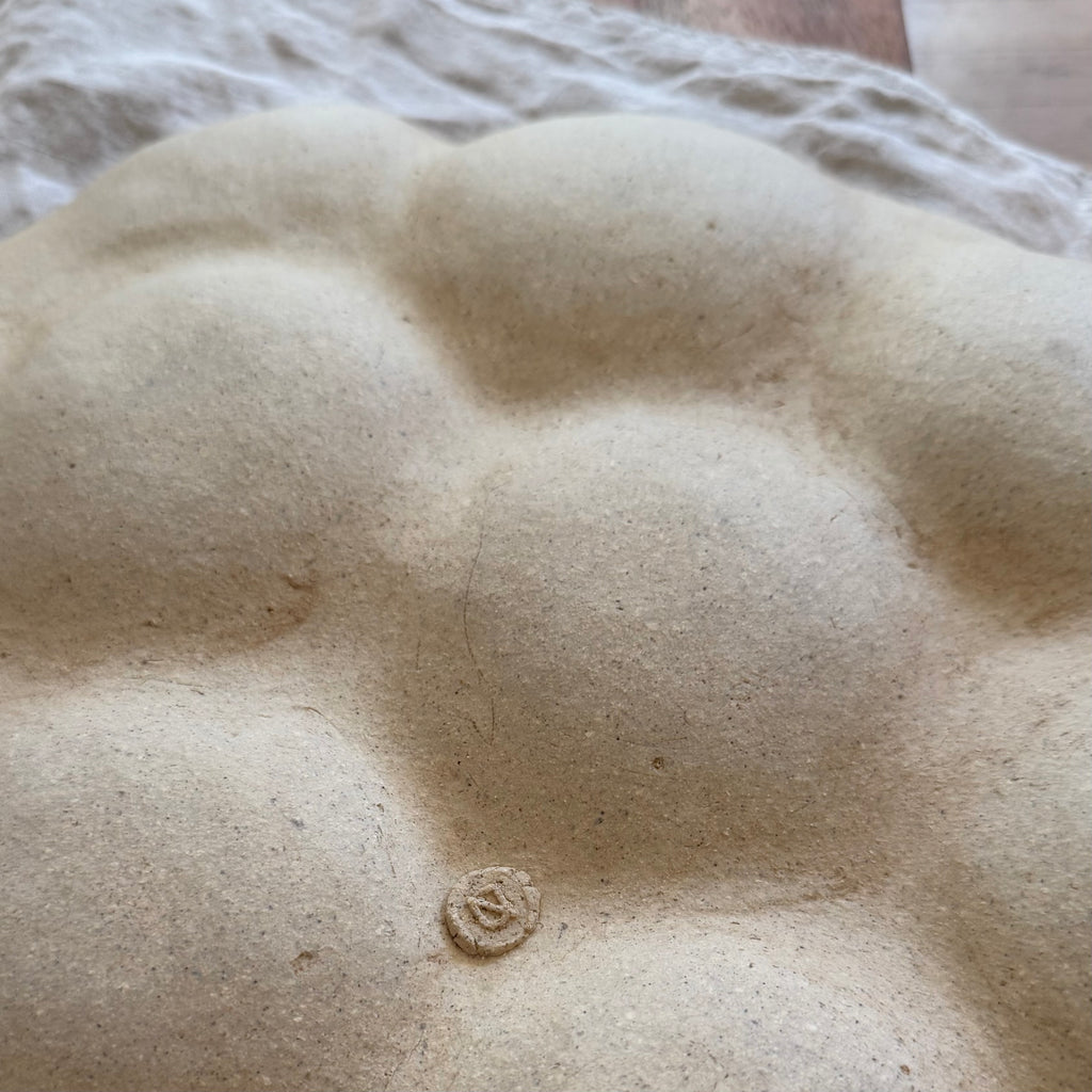 Patera ceramiczna na owoce „Kropla drąży kamień”