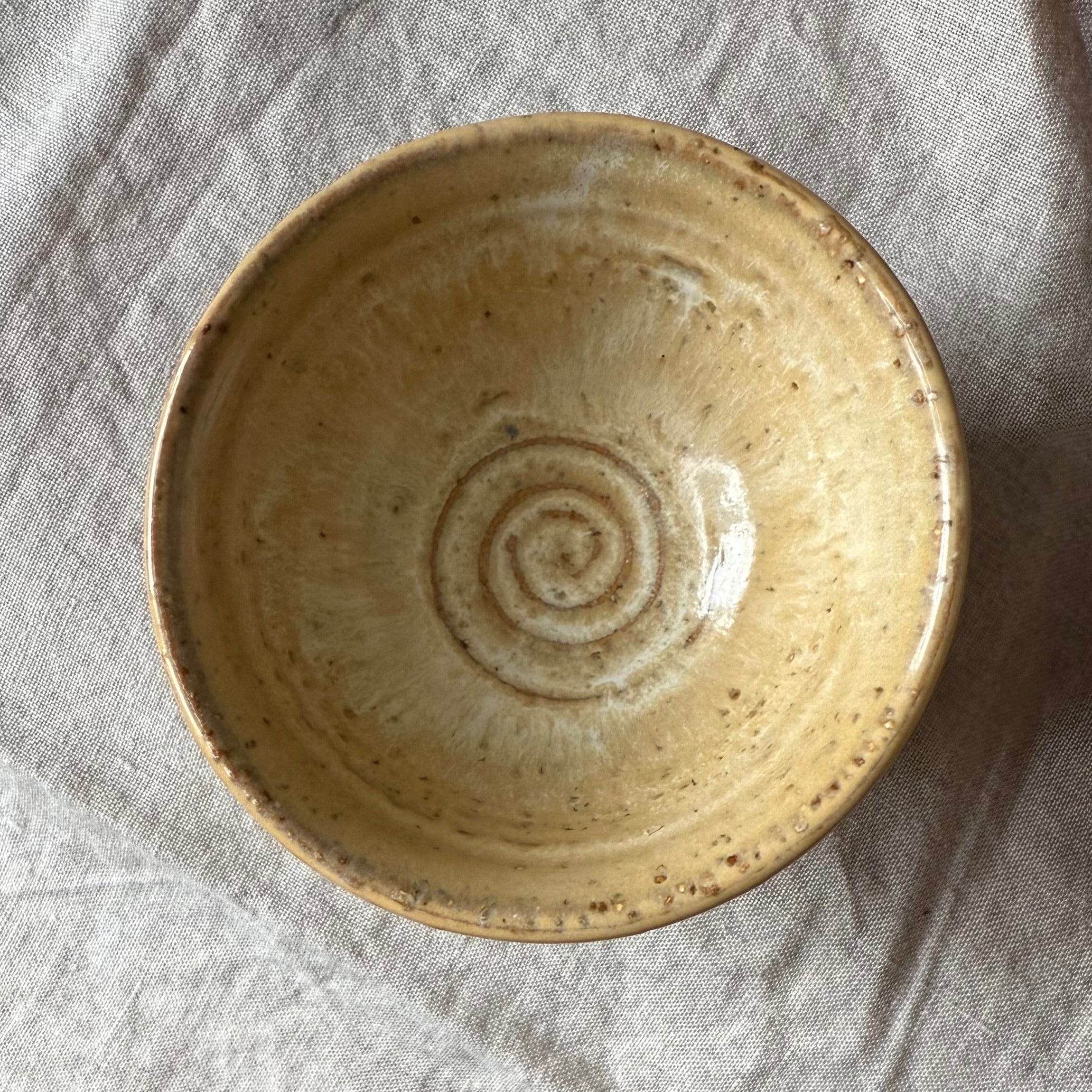 Czarki do herbaty - mame-matchachawan- komplet 3 elementowy - „imbir”