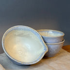 Czarki do ceremonii herbaty - chanoyu - „alabaster”