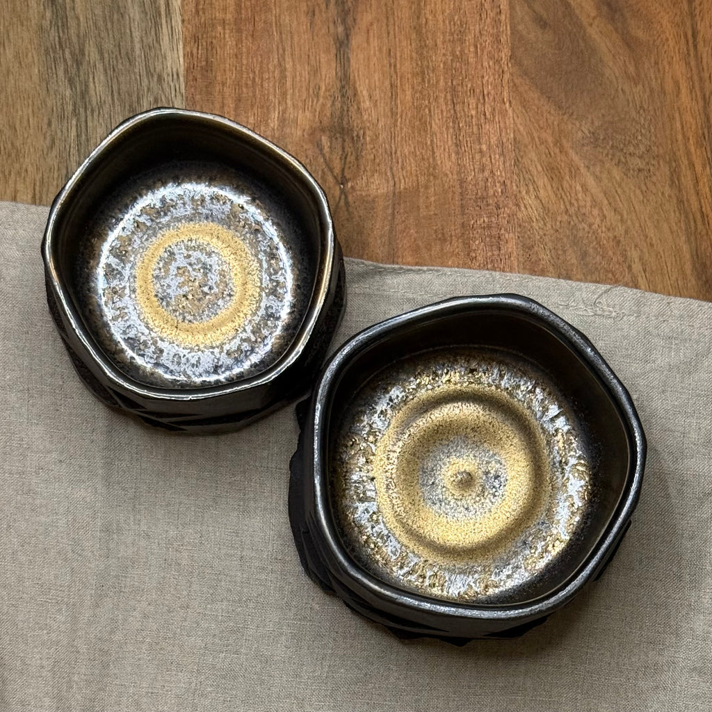 Czarki kurinuki stare złoto