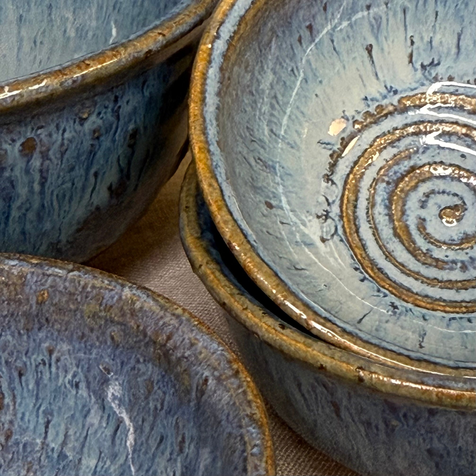 Komplet czarek do ceremonii herbaty - „tafla jeziora”