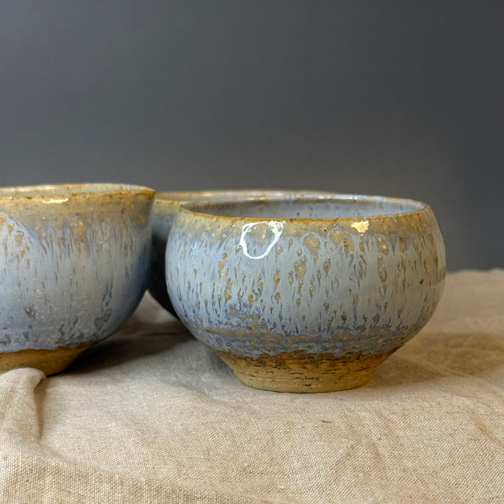 Komplet czarek herbacianych -mame-chawan - „jesienne niebo”