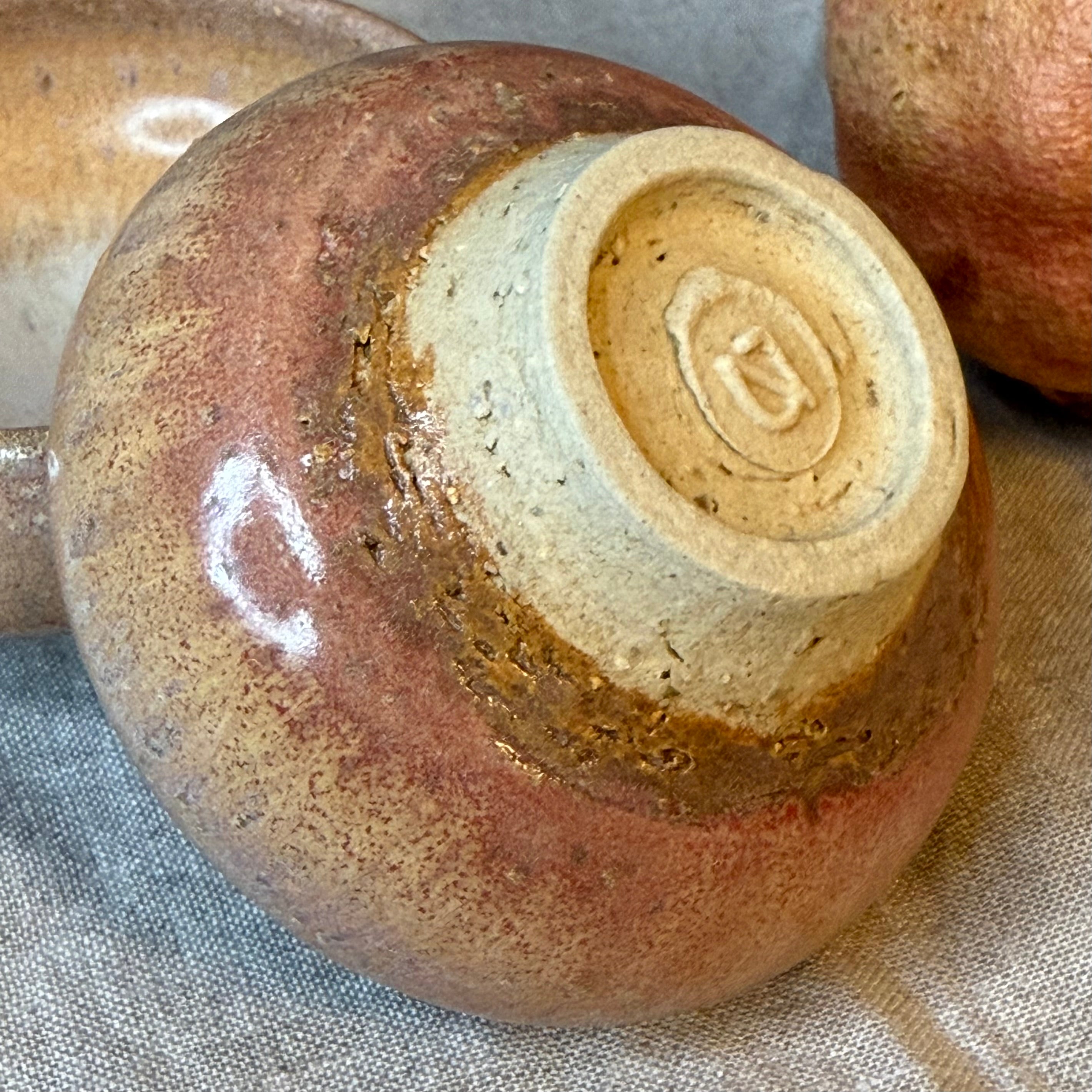 Małe czarki do ceremonii czarnej herbaty - komplet 2 sztuk