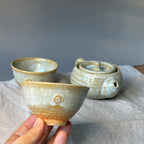 Zestaw naczyń do ceremonii parzenia herbaty 4 elementowy „Mglisty poranek”