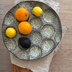 Patera ceramiczna na owoce „Kropla drąży kamień”