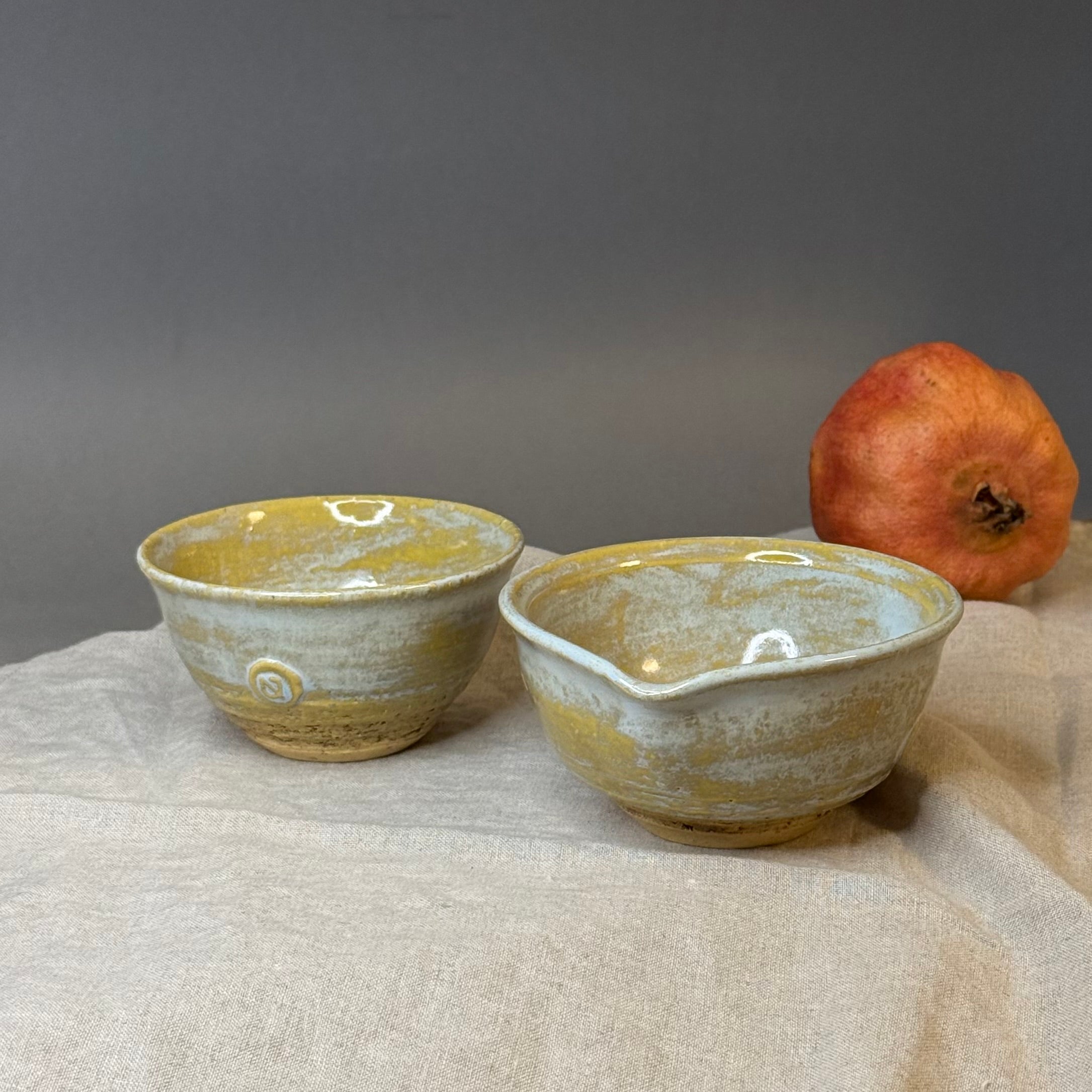 Komplet czarek do ceremonii herbaty 2 elementowy