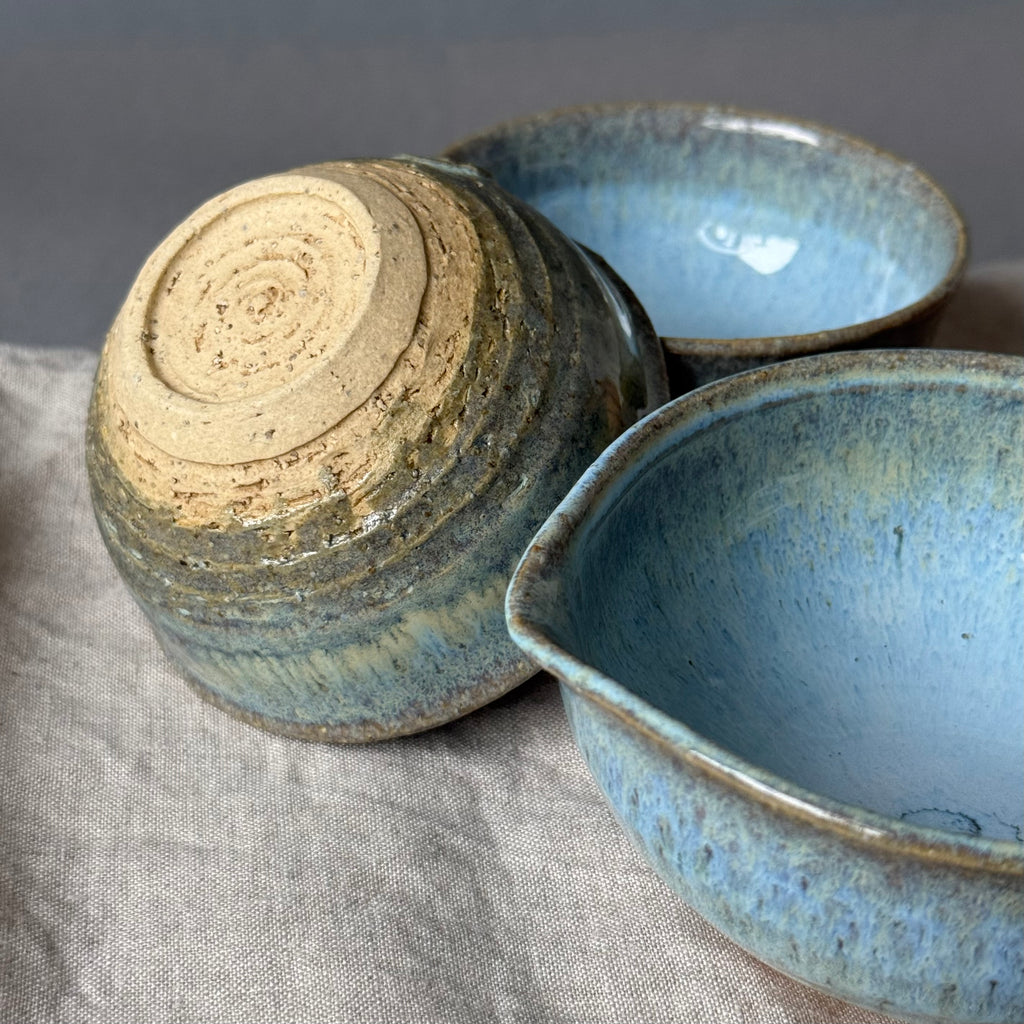 Czarki do herbaty - mame-matchachawan- komplet 3 elementowy