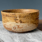 Czarka matchachawan - szkliwo popiołowe - „rdza”