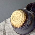 Czarki herbaciane - mame-matchachawan „torfowe jezioro” - komplet 3 elementowy