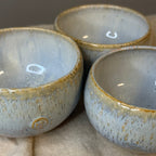 Komplet czarek herbacianych -mame-chawan - „jesienne niebo”