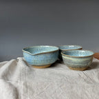 Czarki do herbaty - mame-matchachawan- komplet 3 elementowy