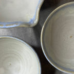 Czarki do ceremonii herbaty - chanoyu - „alabaster”