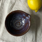 Czarki herbaciane - mame-matchachawan „torfowe jezioro” - komplet 3 elementowy