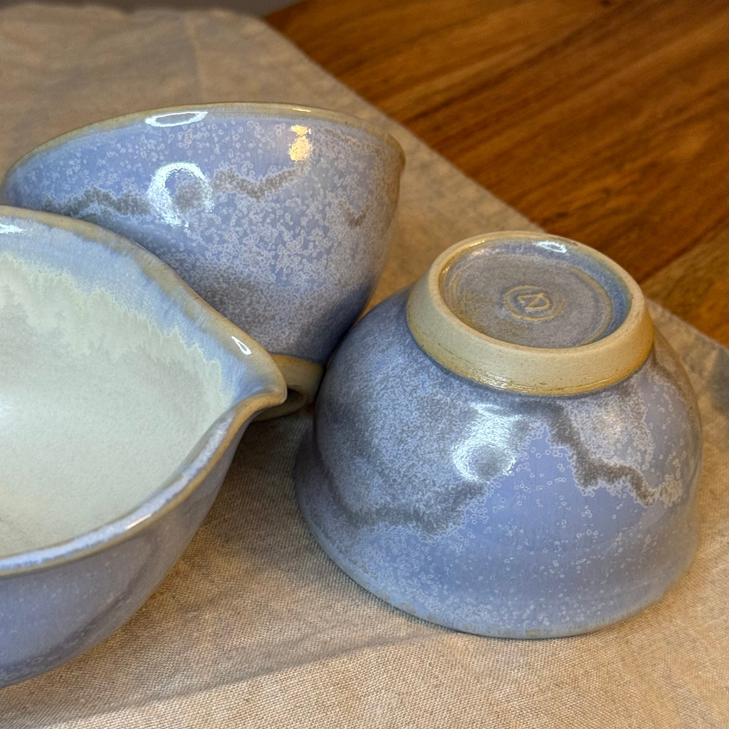 Czarki do ceremonii herbaty - chanoyu - „alabaster”