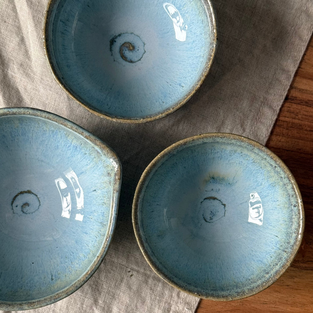 Czarki do herbaty - mame-matchachawan- komplet 3 elementowy