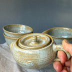 Zestaw naczyń do ceremonii parzenia herbaty 4 elementowy „Mglisty poranek”