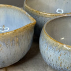 Komplet czarek herbacianych -mame-chawan - „jesienne niebo”