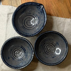 Komplet czarek herbacianych do ceremonii chanoyu - „nocne niebo”