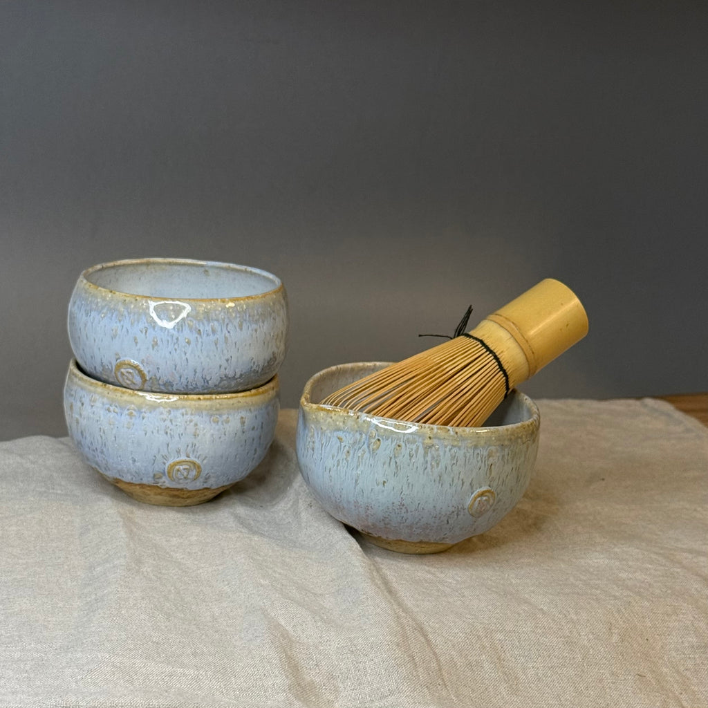 Komplet czarek herbacianych -mame-chawan - „jesienne niebo”