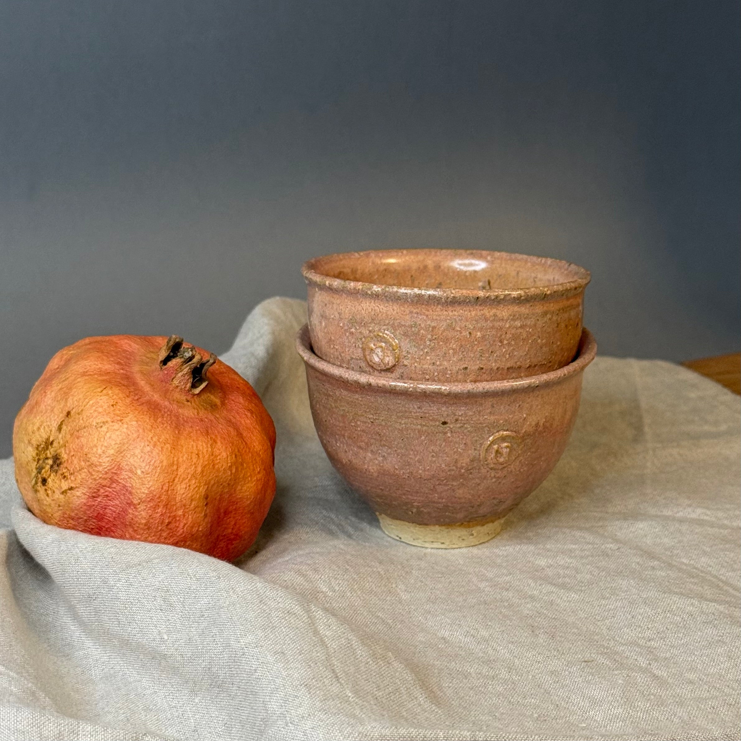 Czarki herbaciane w kolorze „kimczi”