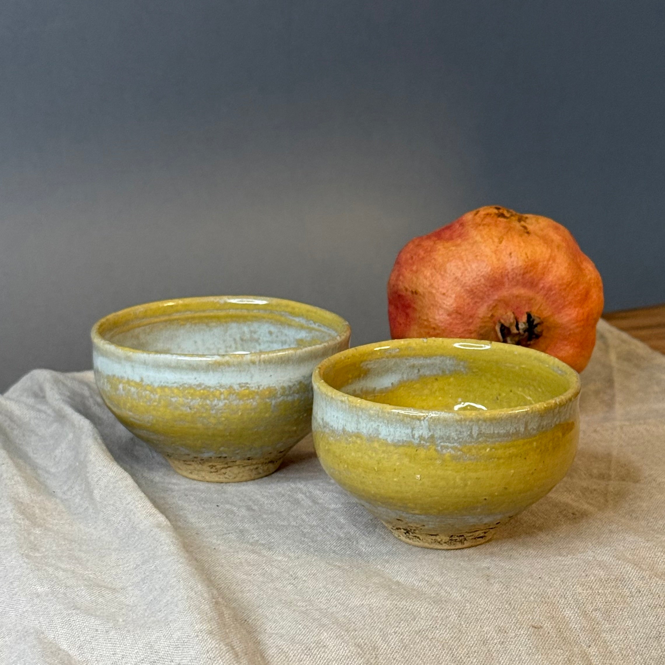 Czarki herbaciane w kształcie persymony